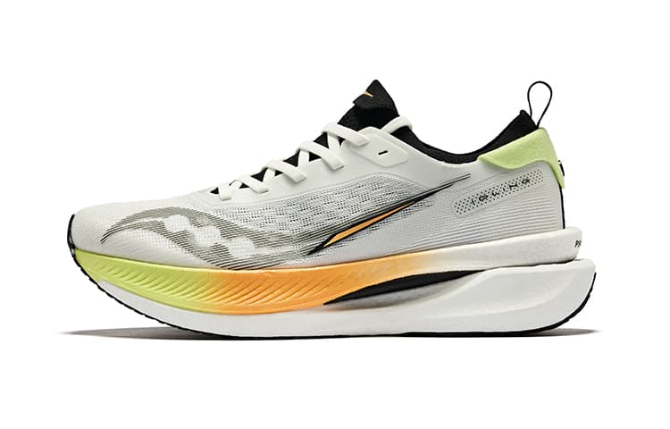 Saucony IDLING Cruise Running Shoes Men Low-Top White Black