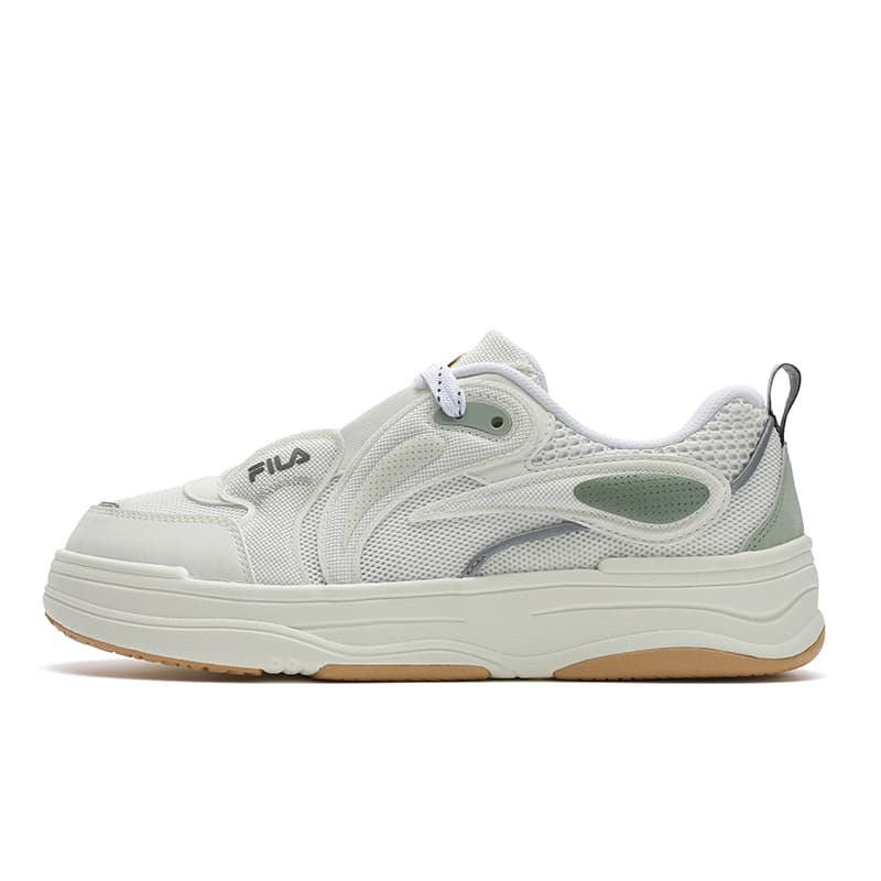 FILA VIBE Fashion Trendy Comfortable Low-Top Sneakers Men's Off-White