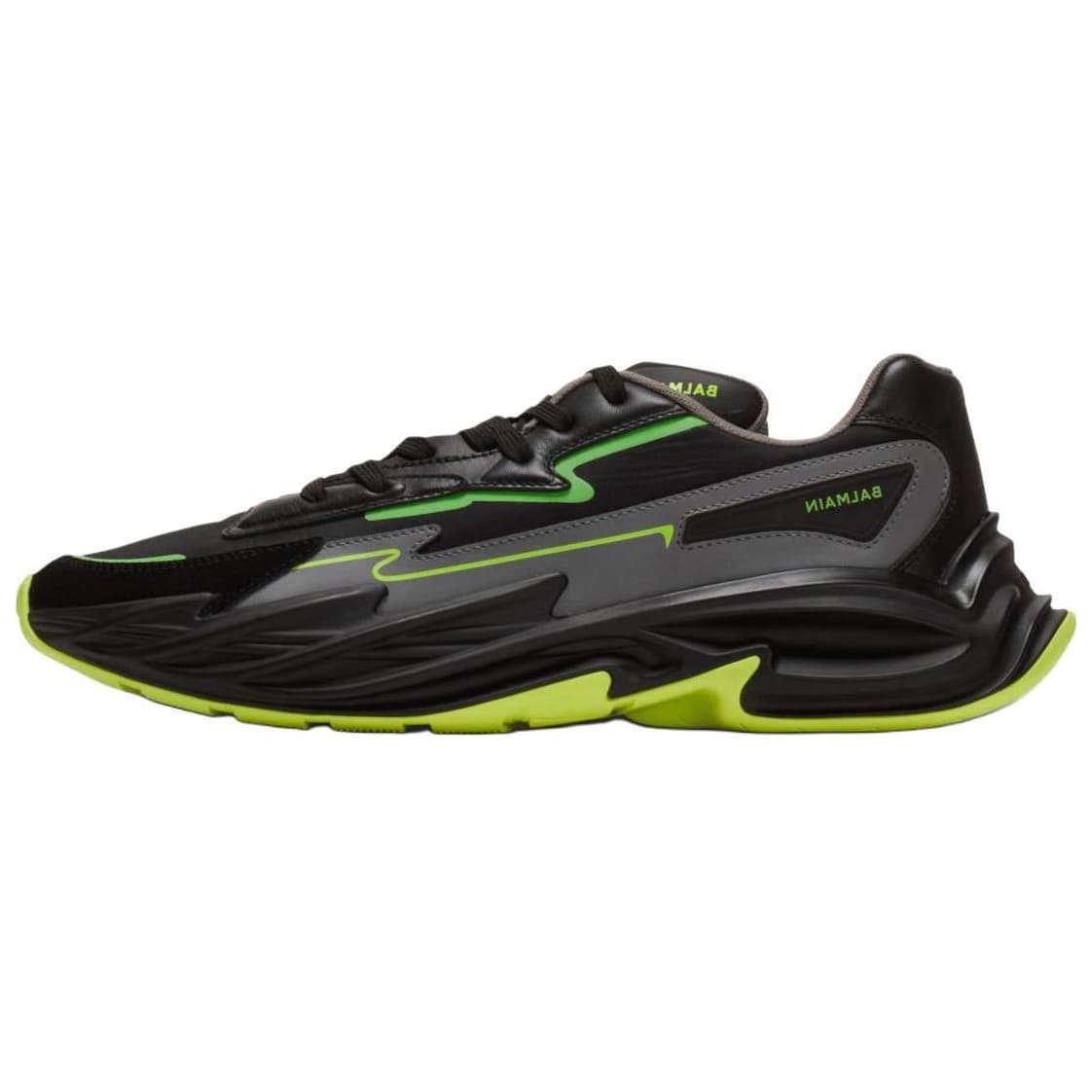 BALMAIN Run-Row Casual Shoes Men's Black