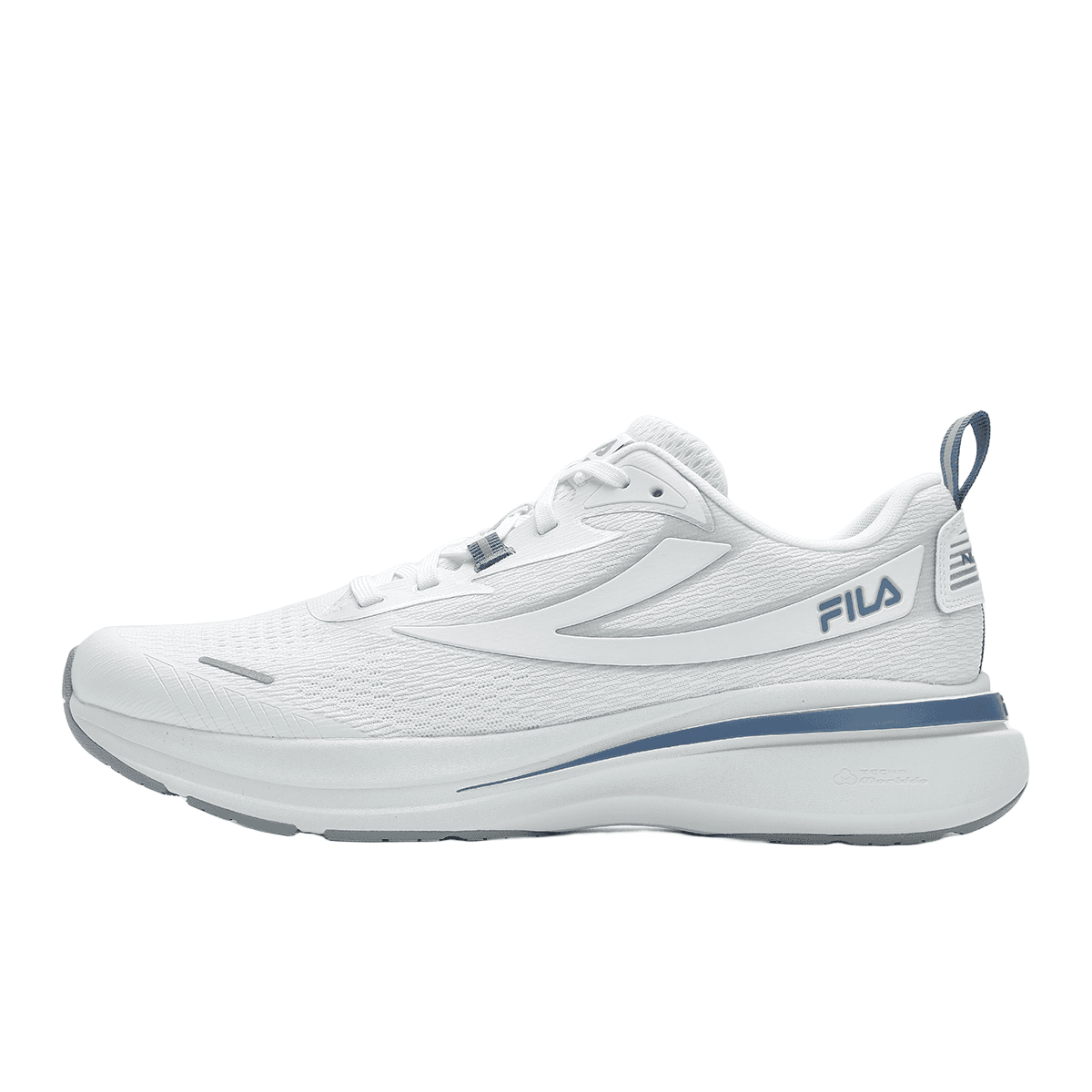 FILA NUVOLE Cushioned Slip-Resistant Breathable Low-Top Casual Running Shoes Men's White