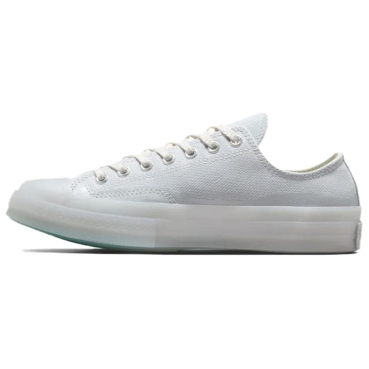 Converse Chuck 70 Anti-Slip Wear-Resistant Low-Top Canvas Shoes Unisex White
