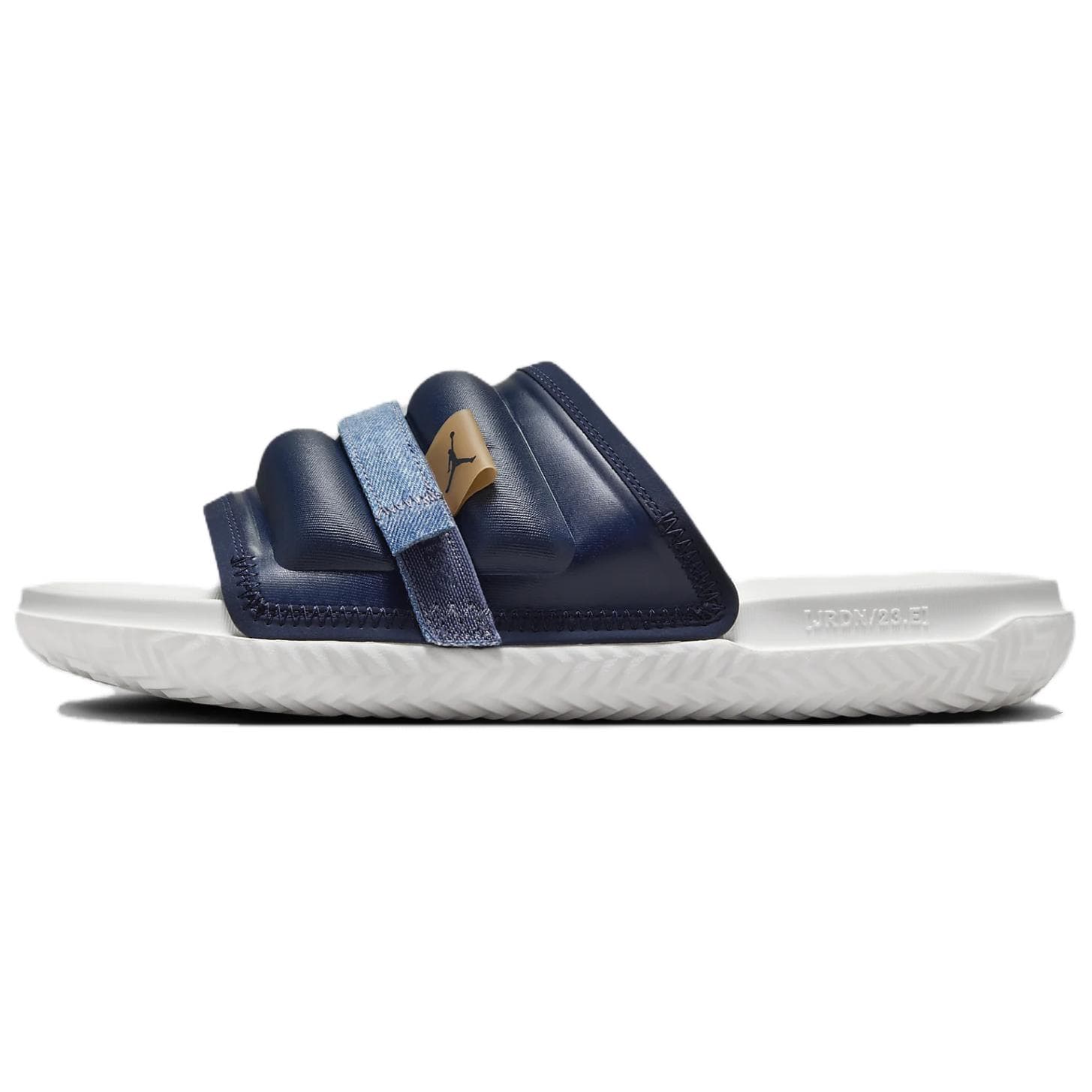 JORDAN Air JORDAN Super Play Slides 'Obsidian Dutch Blue Brown'
