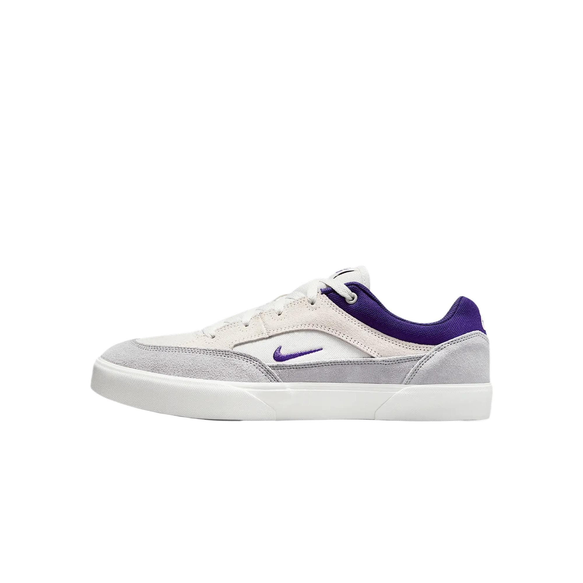 Nike SB MALOR Wear-Resistant Low-Top Skateboard Shoes Men's Gray Purple