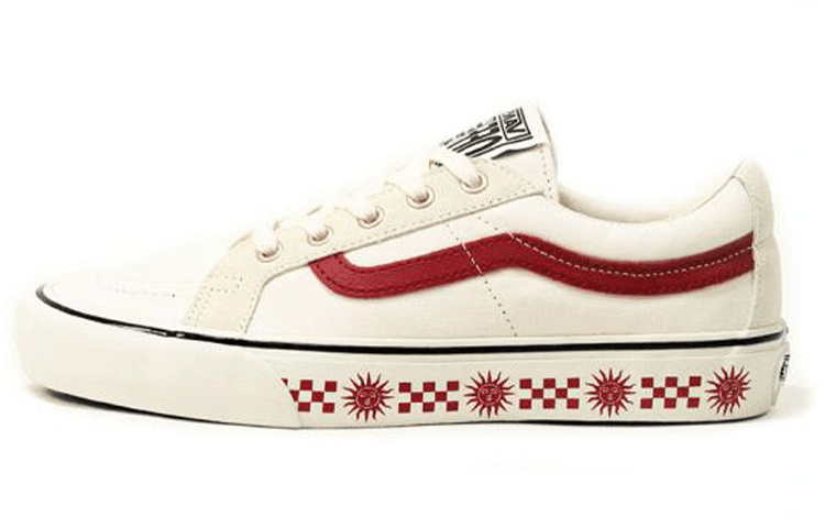 Vans SK8 Low 'White Red'