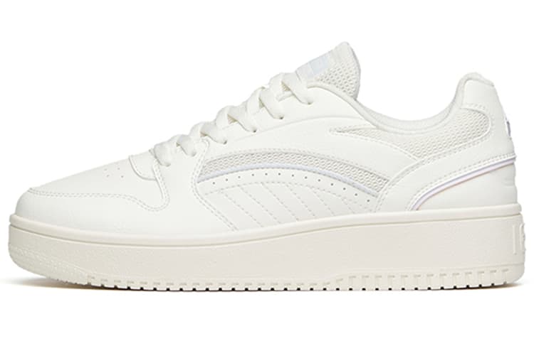 Anta Wear-Resistant Low-Top Skate Shoes Women's White