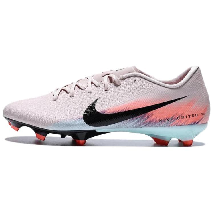 Nike Mercurial Vapor 16 Academy Comfortable Soft Ground Synthetic Leather Soccer Cleats Unisex Pink