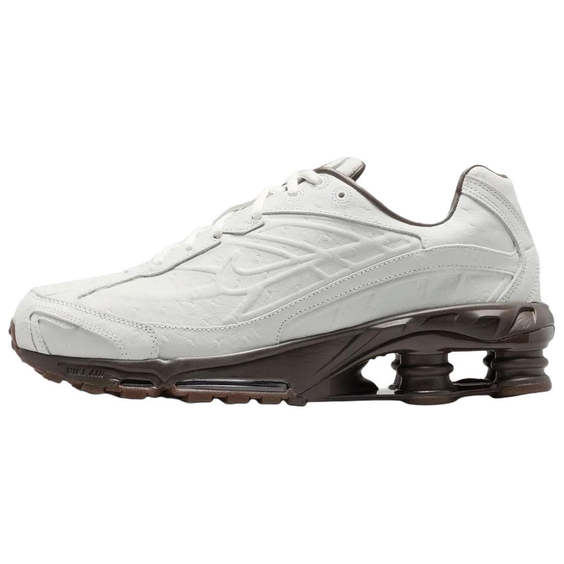 Nike Shox Ride 2 PREMIUM Comfort Soft Support Cushioning Casual Running Shoes Men's White Brown