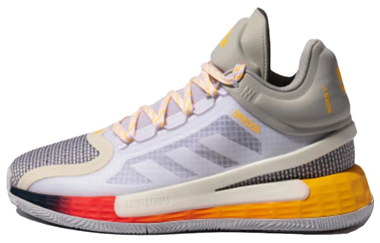 Adidas D Rose 11 White Gold Indigo