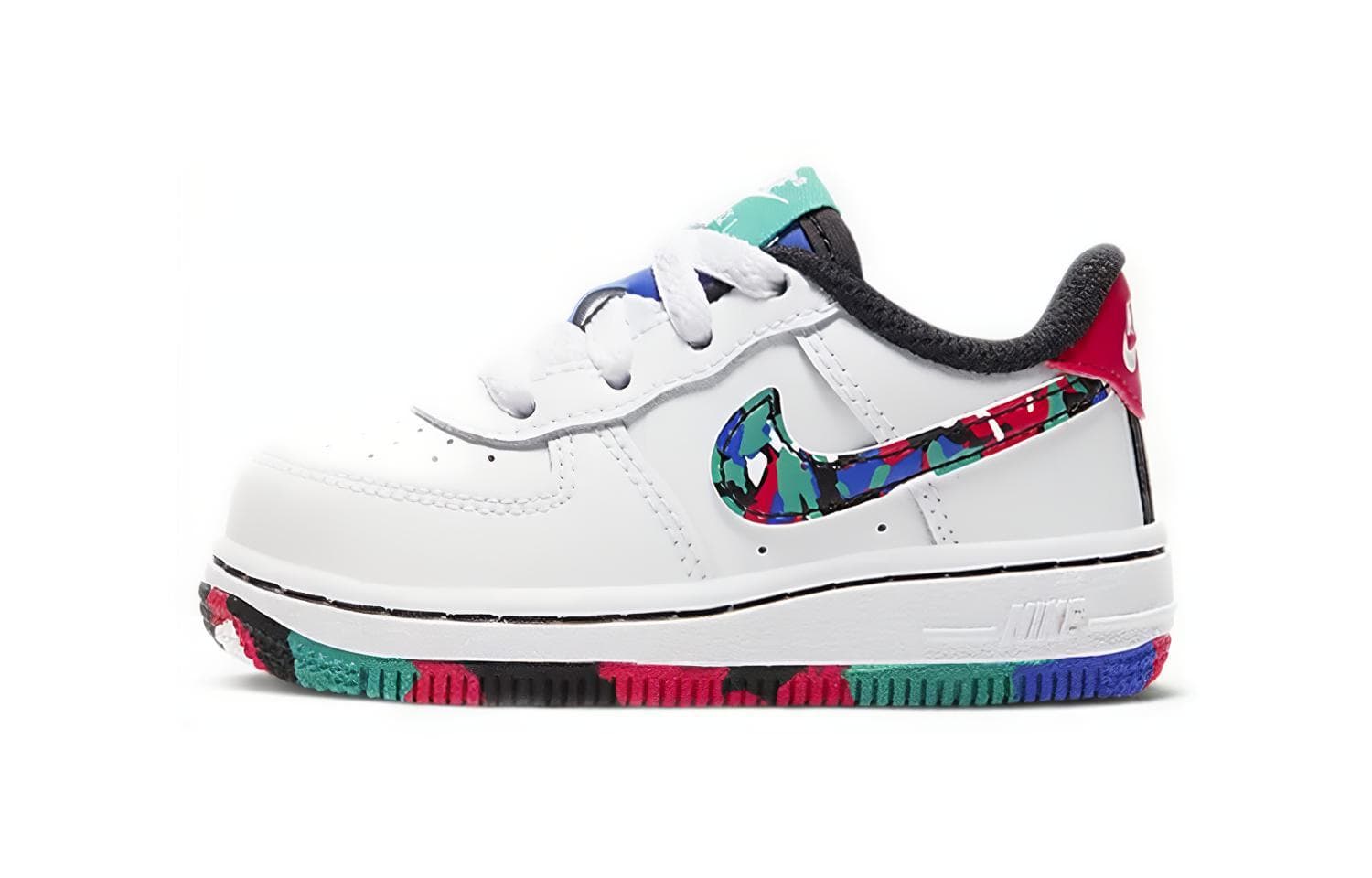 Nike Air Force 1 Low Crayon White Multi TD