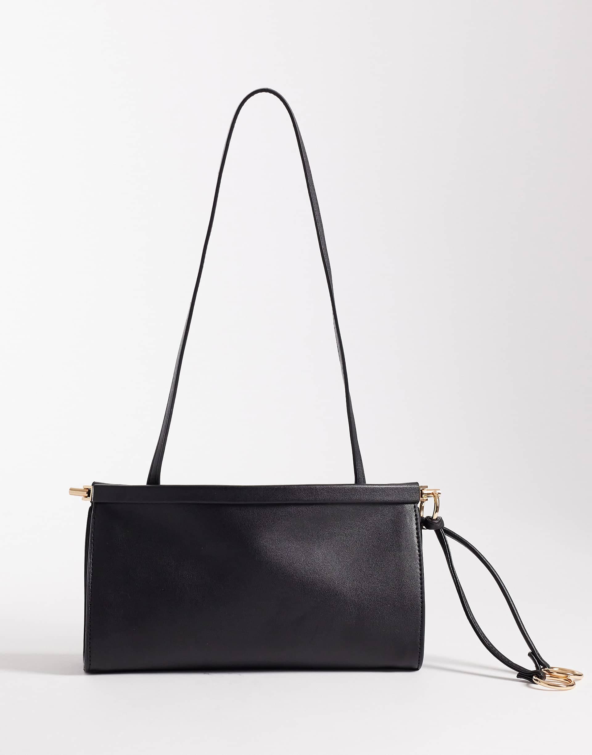 Glamorous Slouch Shoulder Bag in Black