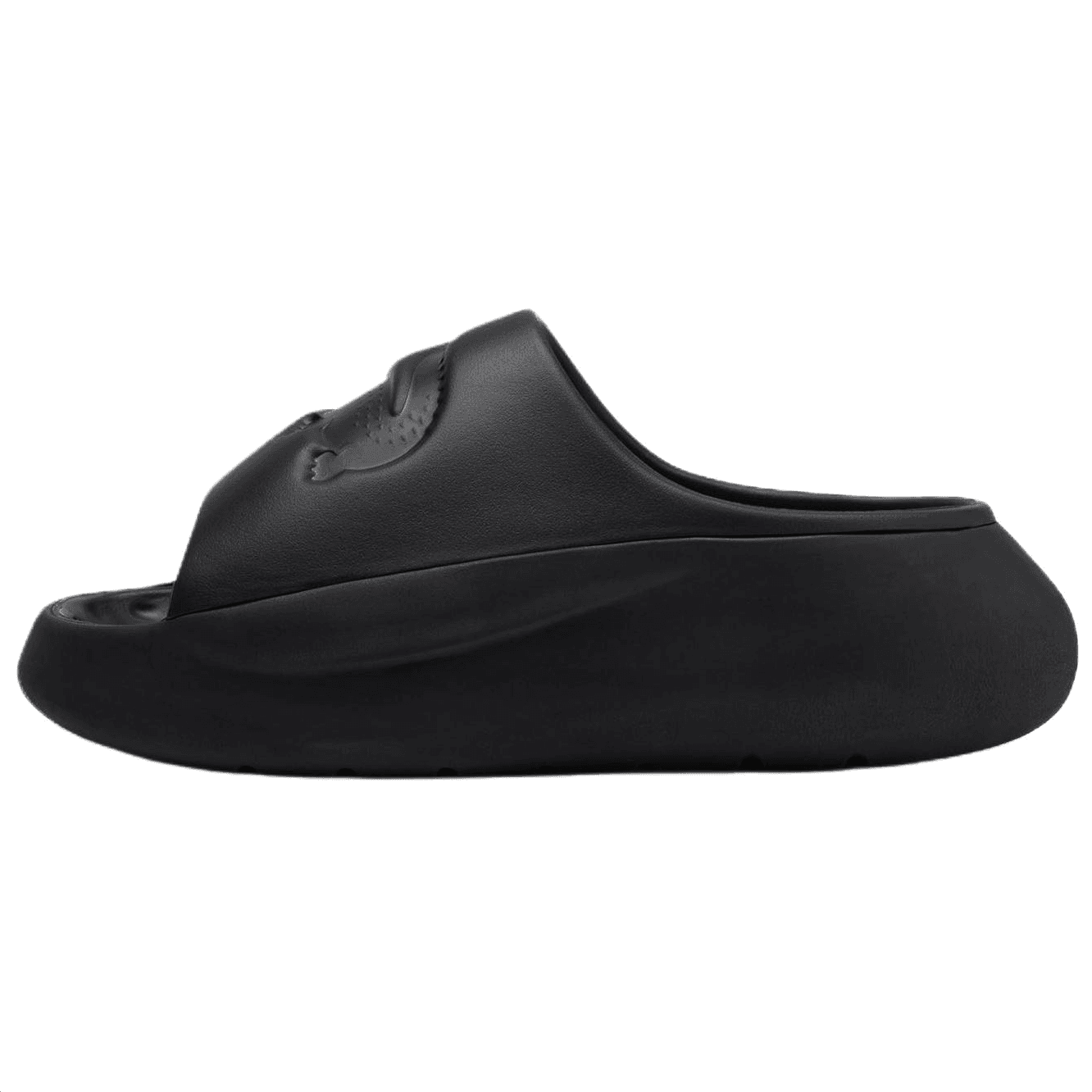 LACOSTE Serve Slide 3.0 Soft Comfortable Slip-Resistant Anti-Skid Flip-Flops Men's Black