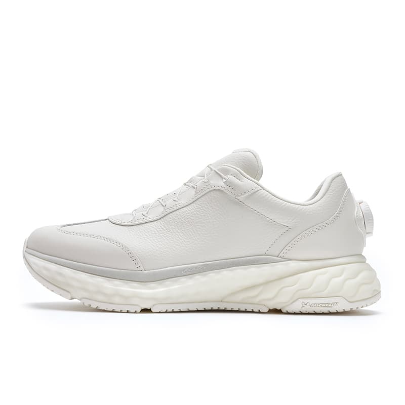 FILA Anti-Slip Wear-Resistant Low-Top Casual Running Shoes Men's White