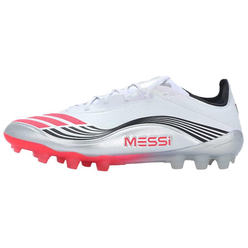 adidas F50 Series MESSI ELITE Comfort Versatile Wear-Resistant Breathable Soccer Cleats Unisex White
