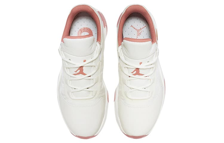 Nike Air Jordan React Elevation PF Low Sail Sky J Orange Women's
