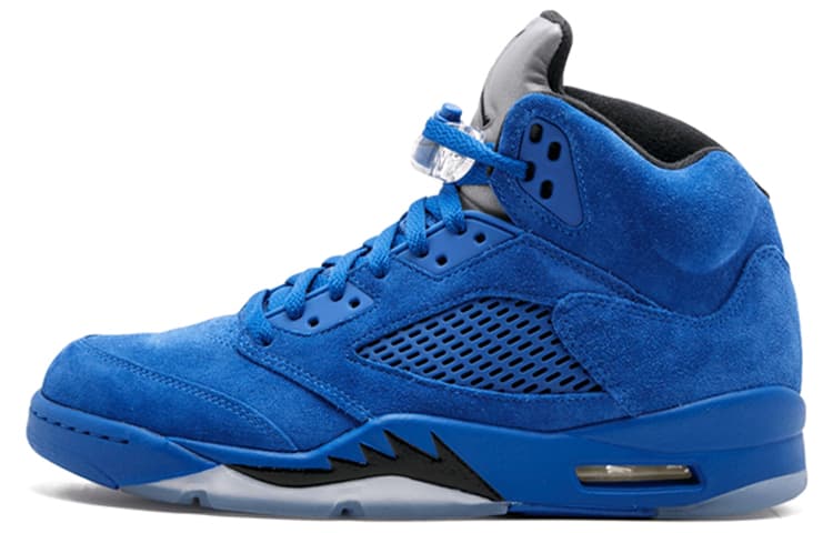 JORDAN 5 Retro Blue Suede
