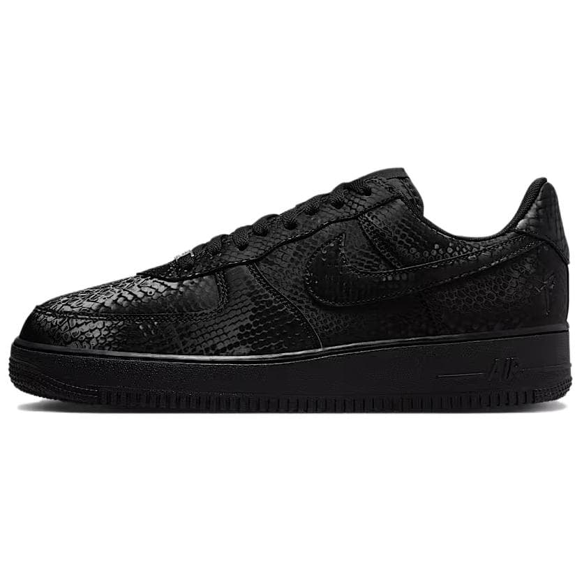 Nike Air Force 1 Low Kobe Comfortable Breathable Low-Top Skate Shoes Men's Black