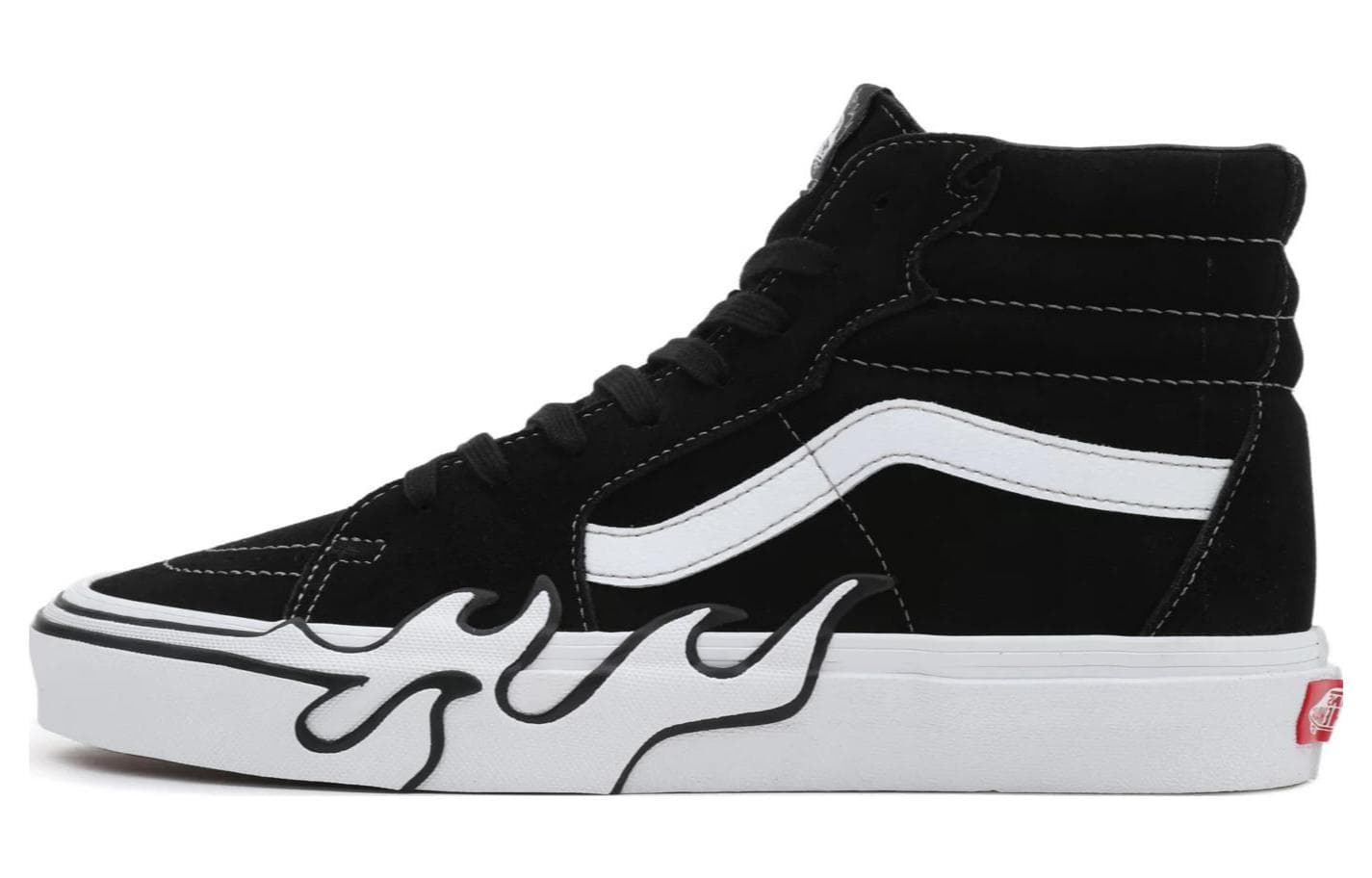 Vans Sk8 Hi 'Flame Black'