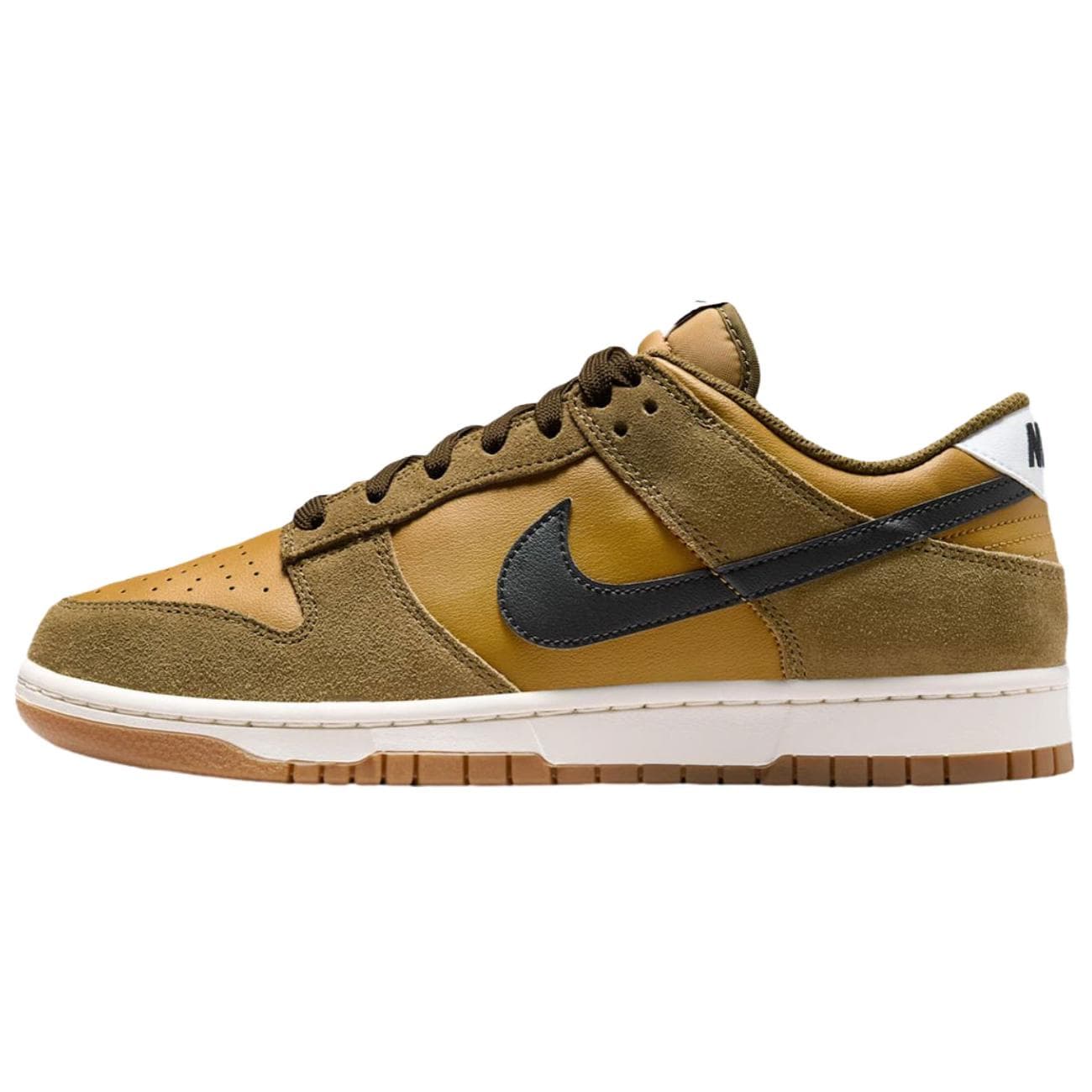 Nike Dunk Comfortable Soft Support Low-Top Sneakers Unisex Ochre Yellow