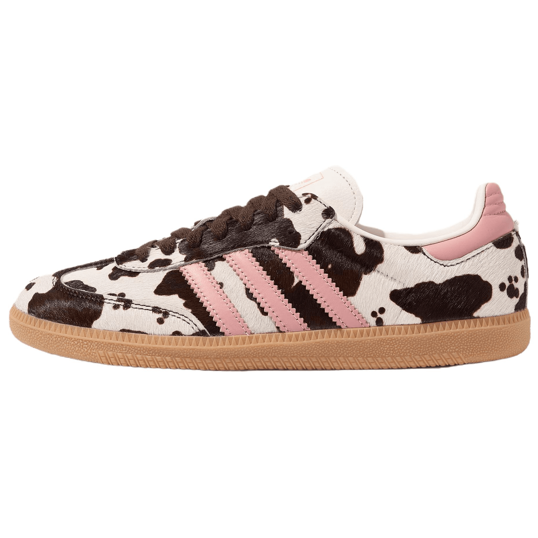 adidas originals SAMBA OG Comfortable Soft German Training Shoes Unisex White Brown