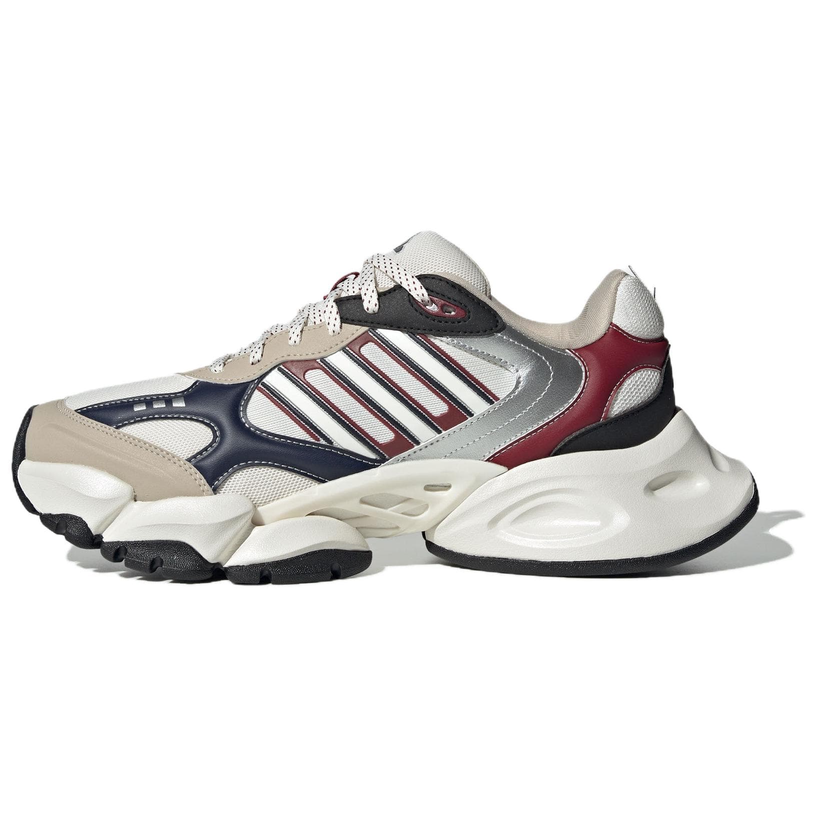 Adidas XLG RUNNER DELUXE Wear-Resistant Low-Top Running Shoes Unisex White Green