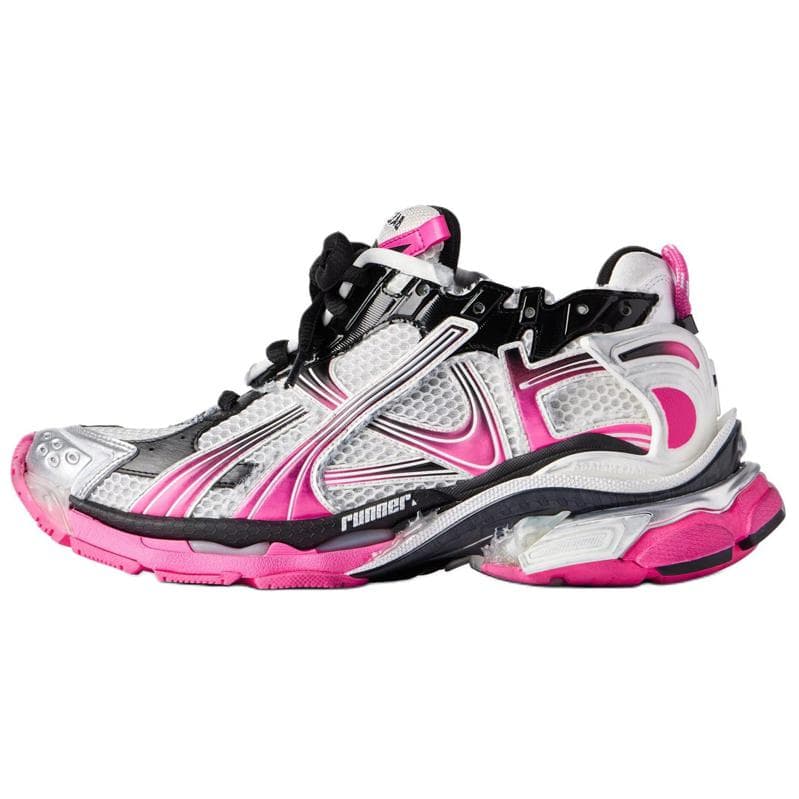 Balenciaga Gradient Lace Up Sneakers Women's