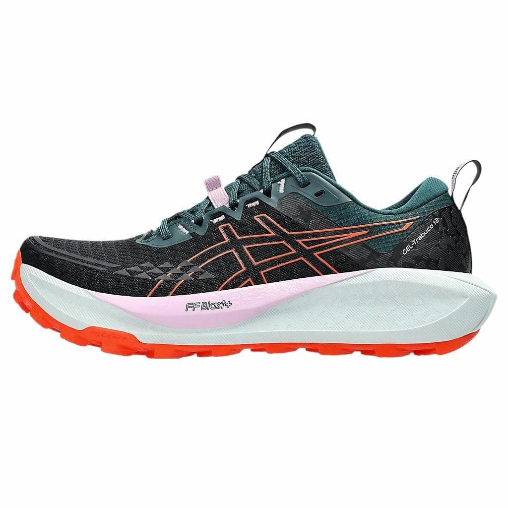 Asics GEL-TRABUCO 13 Wear-resistant And Lightweight Low-Top Running Shoes Women's Black