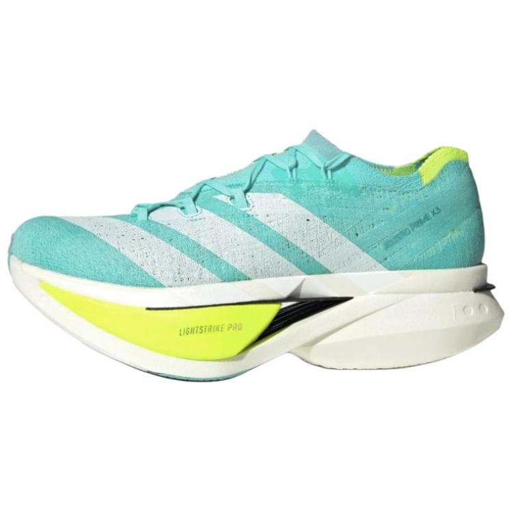 adidas Adizero Prime X 3.0 Comfort Slip-Resistant Wear-Resistant Low-Top Casual Long/Short Distance Running Shoes Unisex Green