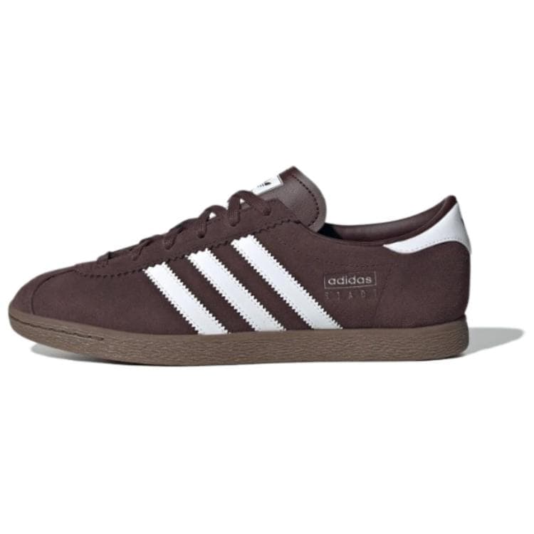 Adidas Originals City Anti Slip Wear Resistant Low Top Skateboard Shoes Unisex Brown
