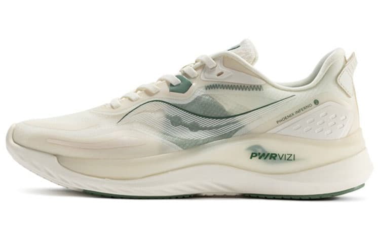 Saucony Phoenix Inferno 2 Running Shoes Unisex Low-Top Beige Green