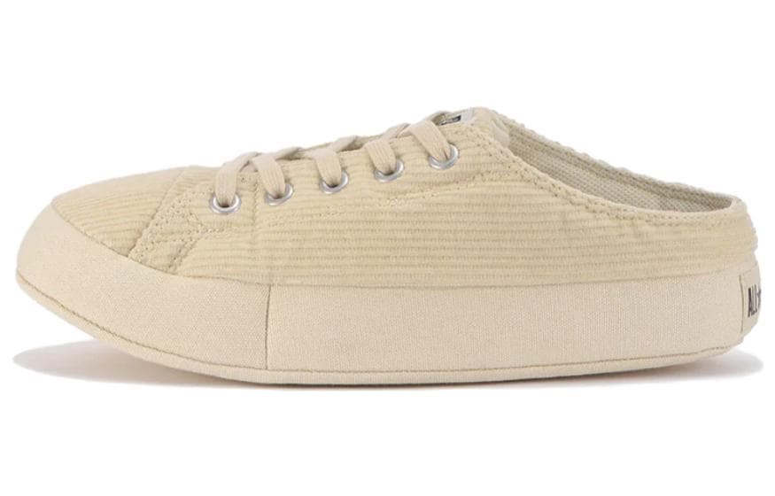Converse Canvas Shoes Unisex Low-Top Ecru