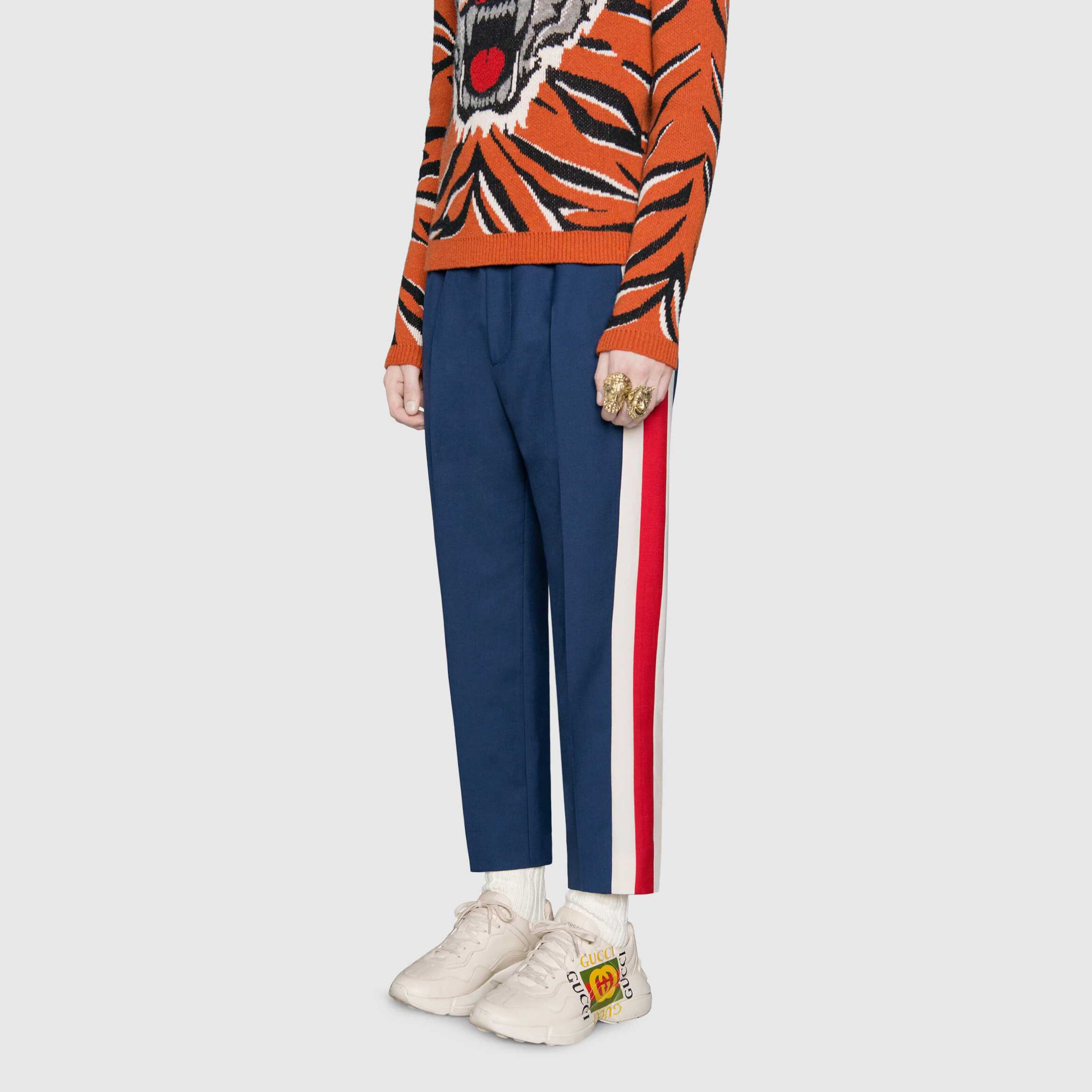 GUCCI Rhyton Leather Sneaker 'Vintage Logo'