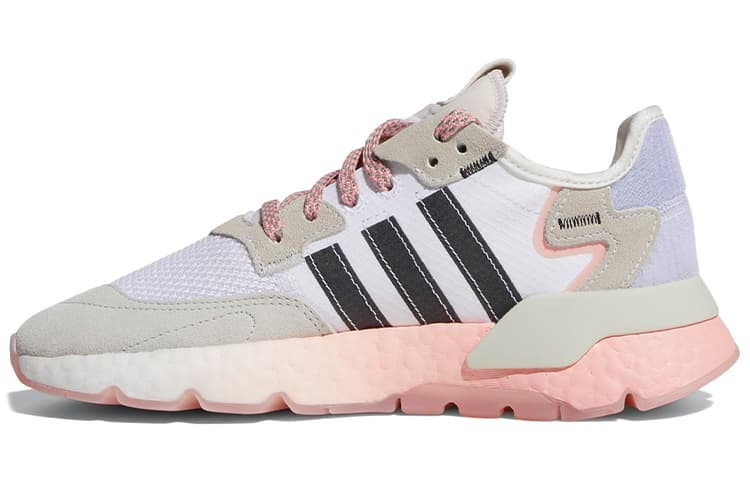 Adidas Originals Originals Nite Jogger 'White Brown Pink' Women's