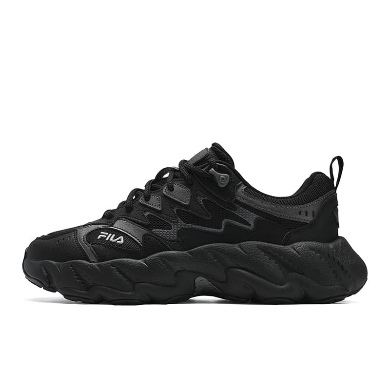 FILA FERN 2 'Fern 2.0' Fashion Classic Minimalist Personality Trendy Retro Sport Daily Commute Versatile Comfortable Wear-Resistant Breathable Lightweight Low-Top Casual Shoes Men's Black