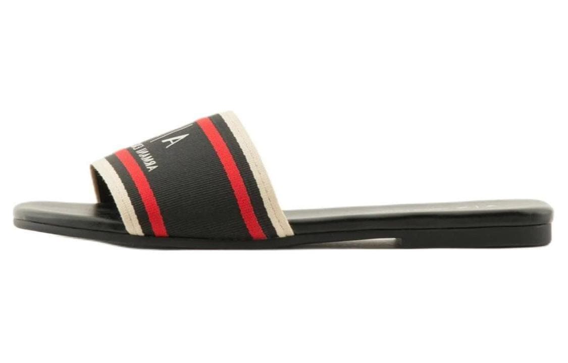 ARMANI EXCHANGE Slide Slippers Women's Black