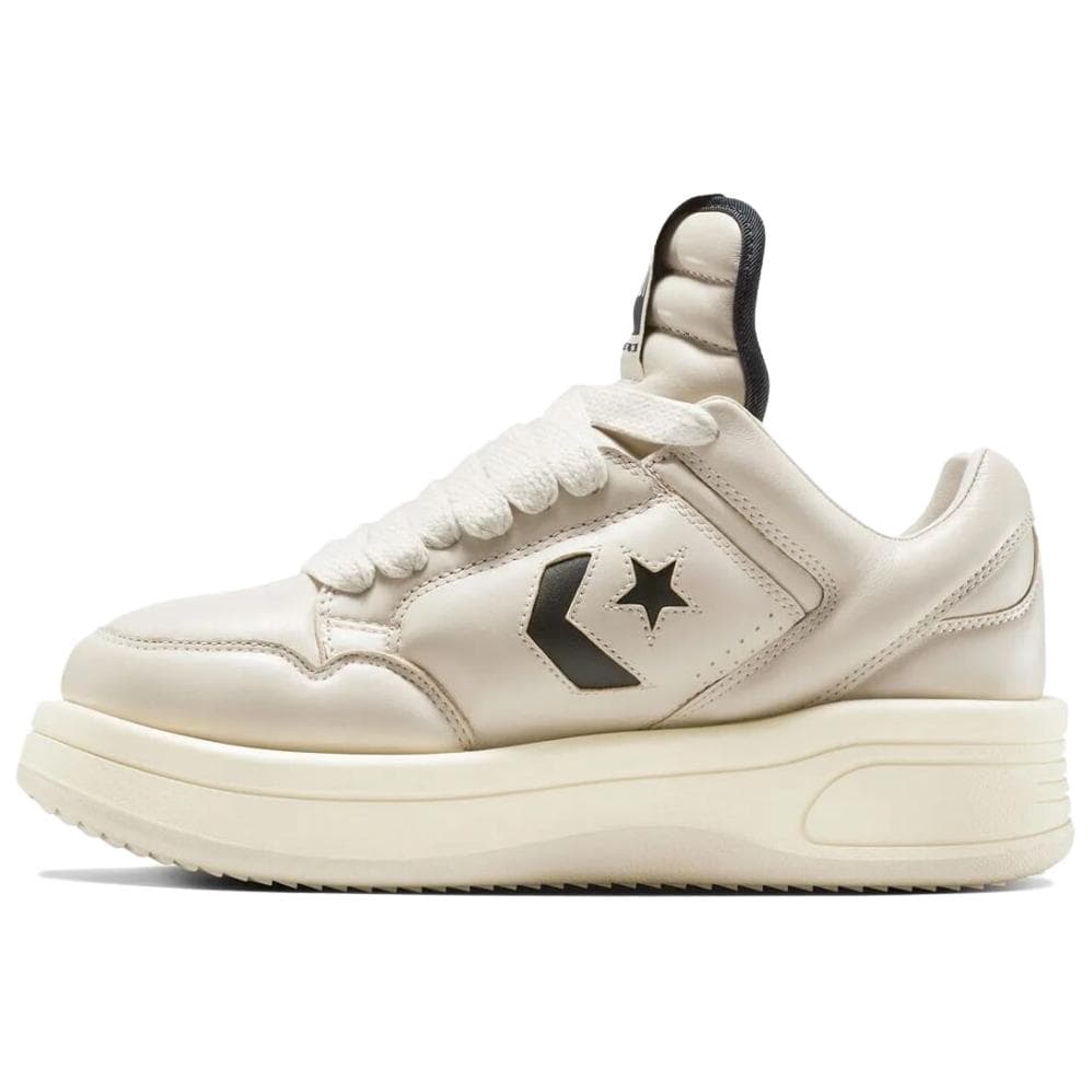 Rick Owens DRKSHDW x Converse TURBOWPN Low Comfortable Durable Low-Top Canvas Shoes Unisex Off-White
