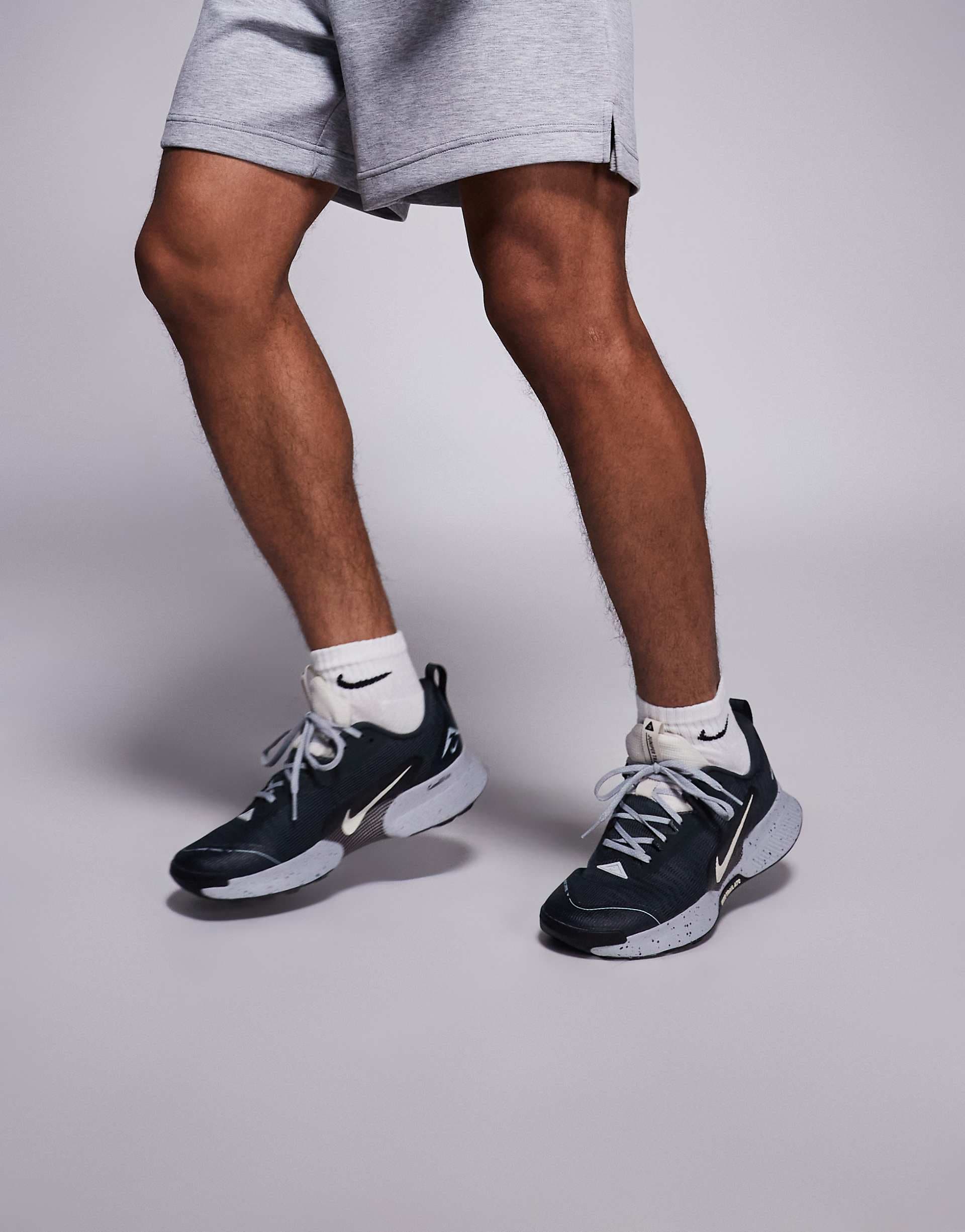 Nike Running Juniper Trail 3 sneakers in dark gray