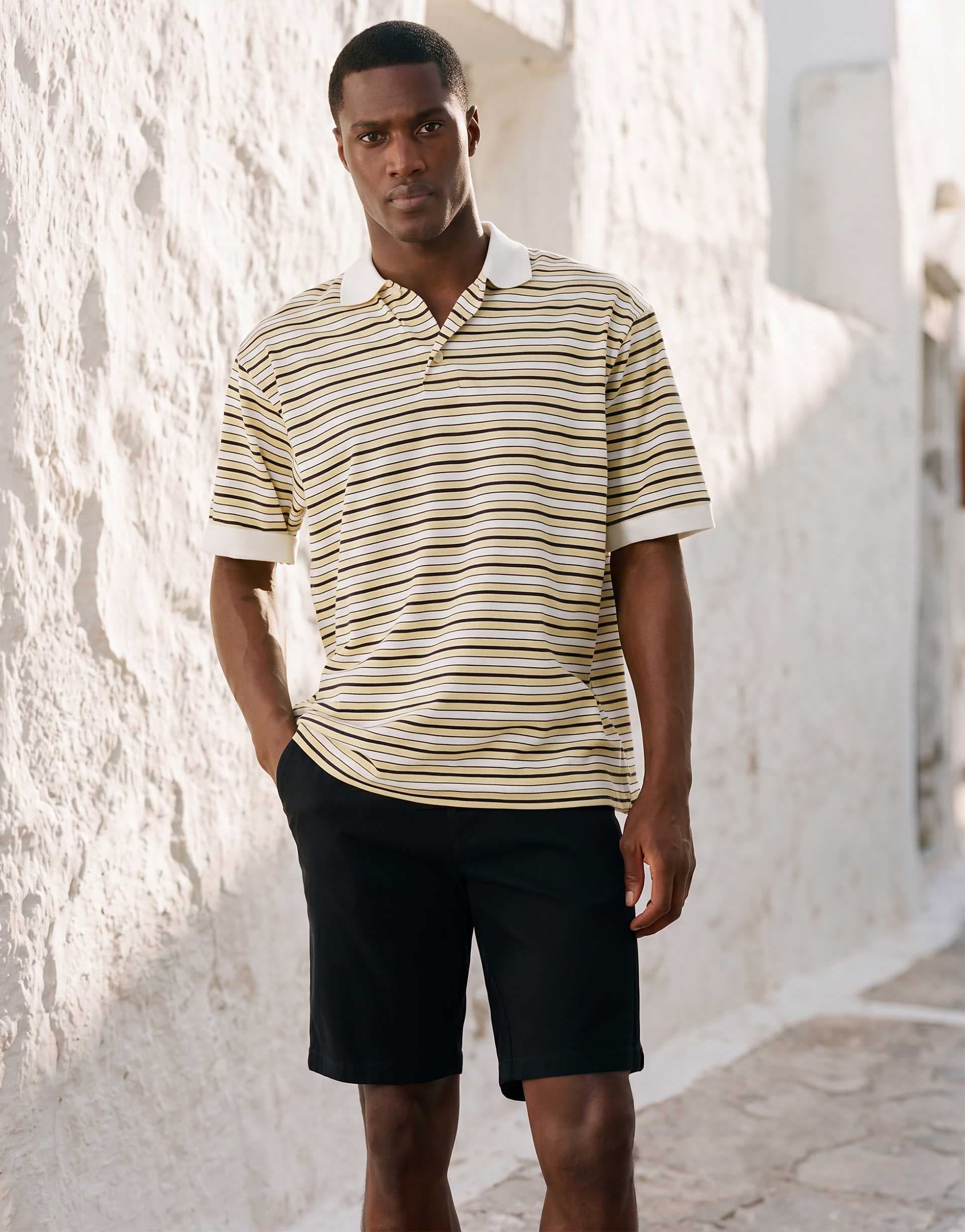 ASOS DESIGN skinny fit chino shorts in black