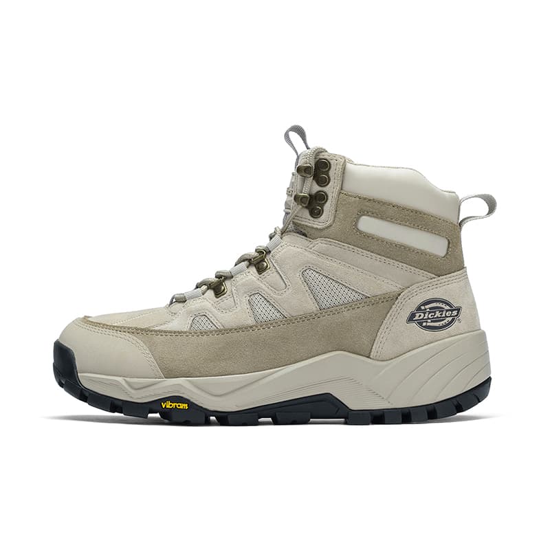 Dickies Top Grain Leather Fashion Comfortable Short Ankle Boots Men's Khaki