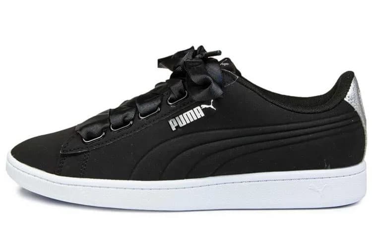 PUMA Vikky Ribbon Vt 'Black Silver' Women's