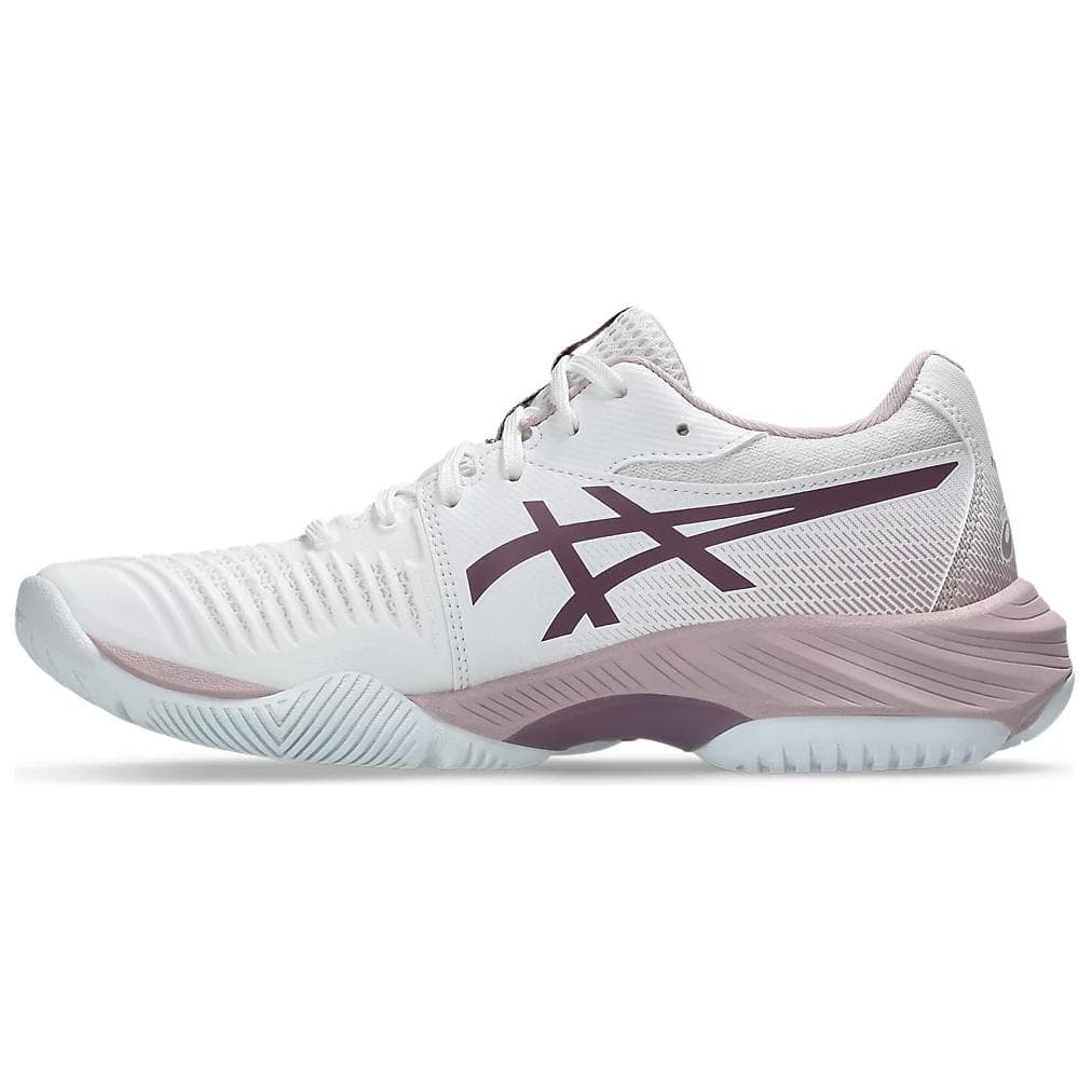 Asics Netburner Ballistic FF 3 Training Shoes Women's Low-Top White Pink