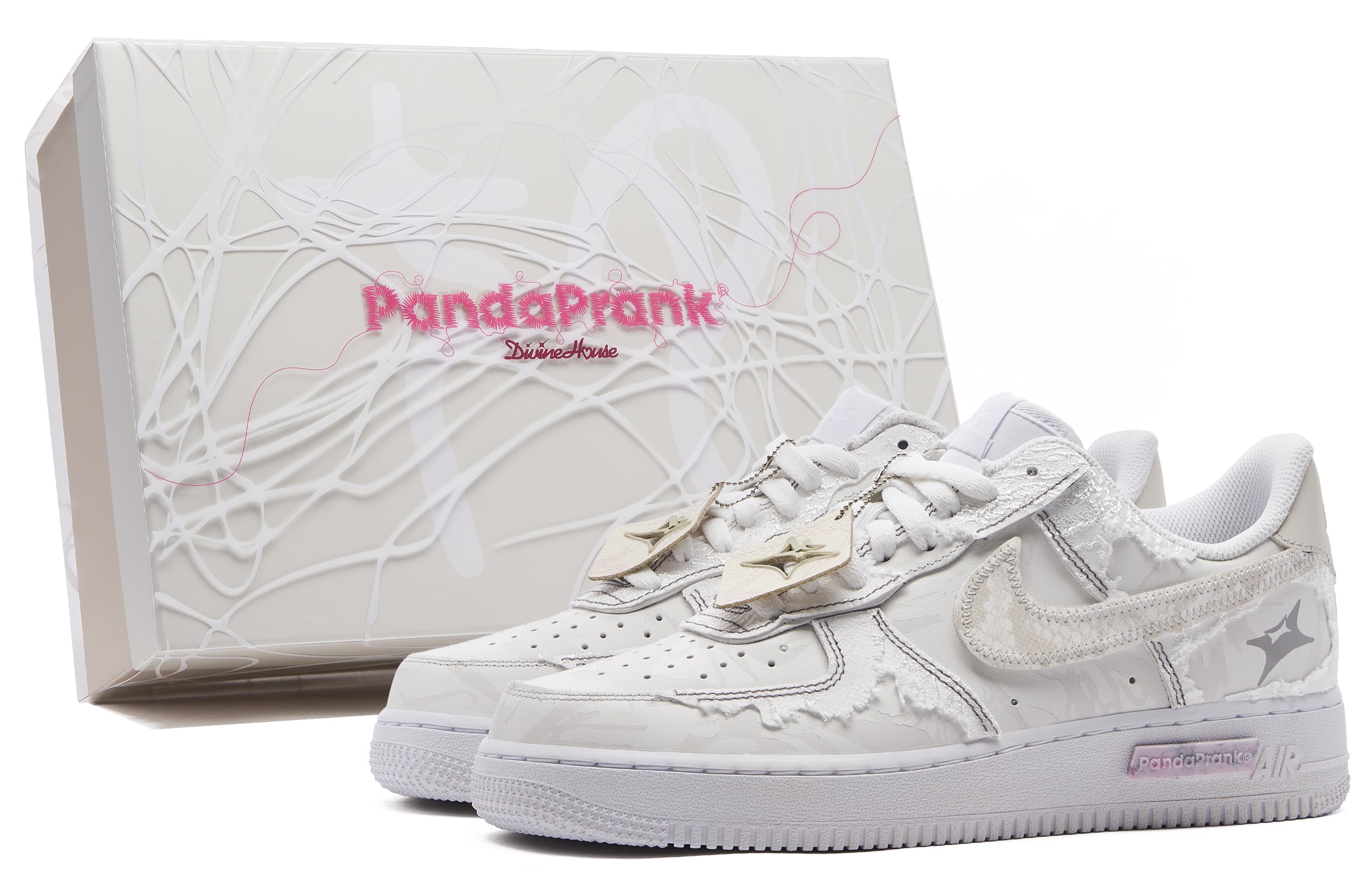 Nike Air Force 1 Skateboard Shoes Unisex Low-Top White