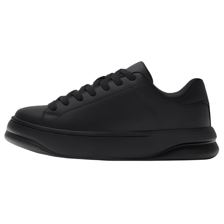 ZARA Skateboard Shoes Men Low-Top Black