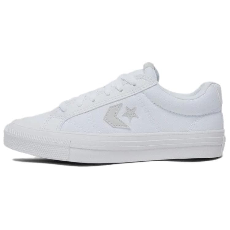 Converse Sport Casual Anti-Slip And Wear-Resistant Lightweight Low-Top Skateboard Shoes Unisex White