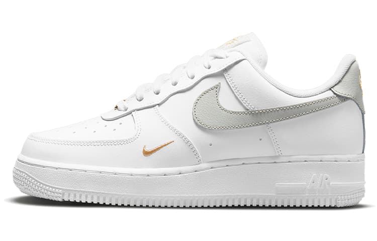 Nike Air Force 1 Low White Grey Gold Women's