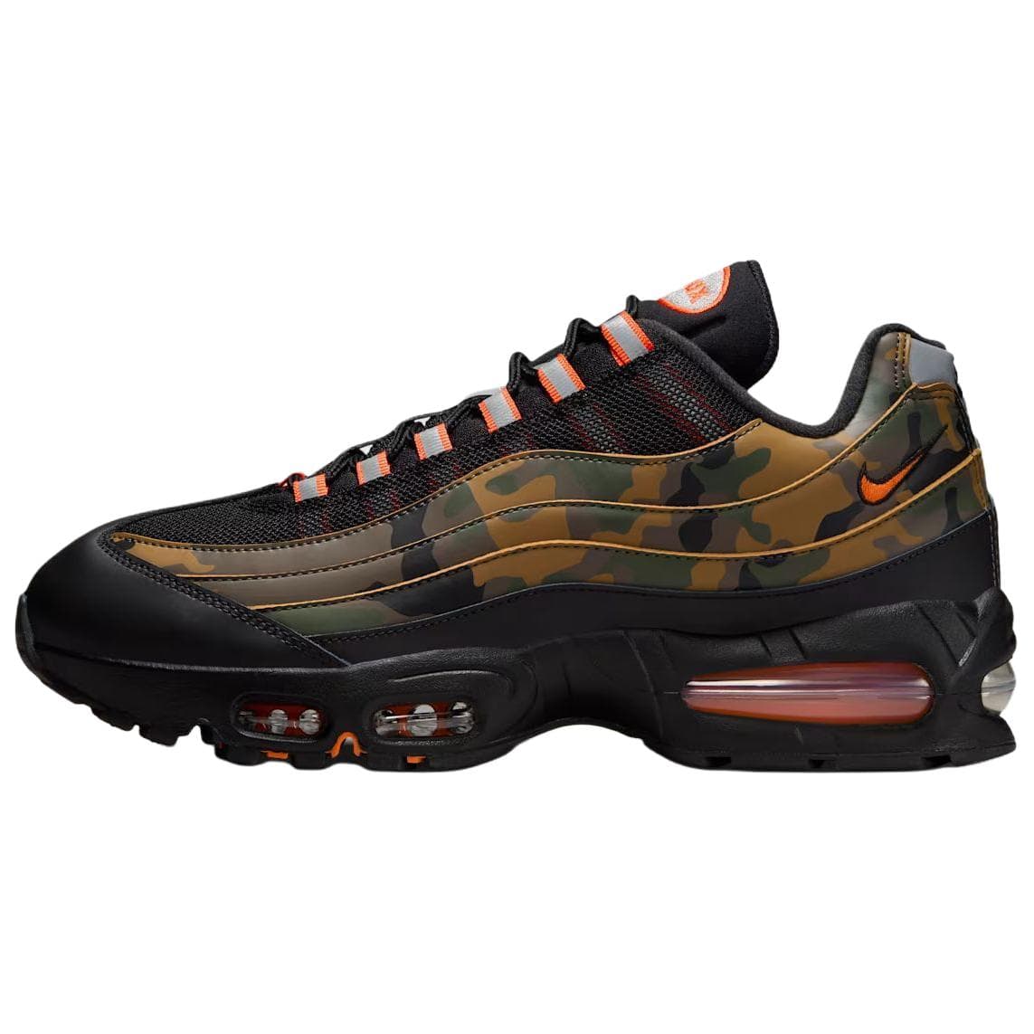 Nike Air Max 95 Comfort Soft Breathable Running Shoes Unisex Black Brown