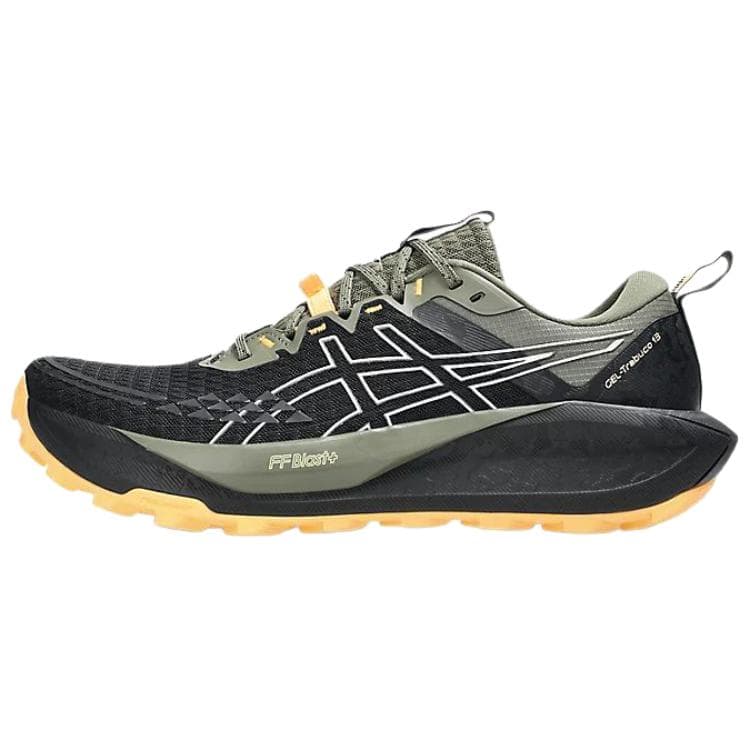 Asics GEL-TRABUCO 13 Versatile Comfortable Support Low-Top Running Shoes Men's Black Green