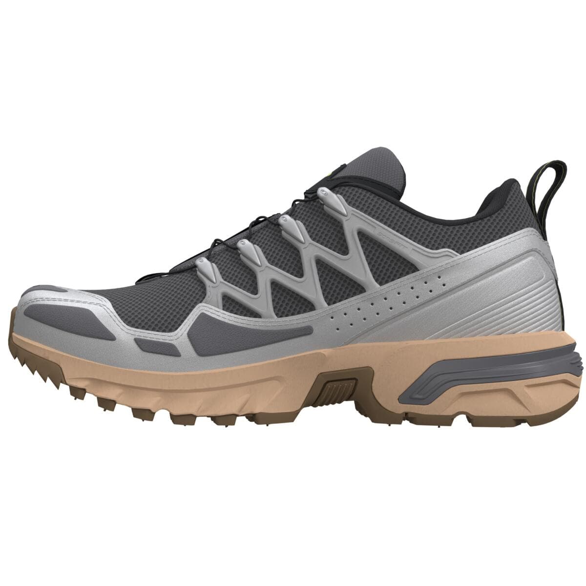 SALOMON ACS + OG Abrasion Resistant Support Low Top Running Shoes Unisex Stone Gray