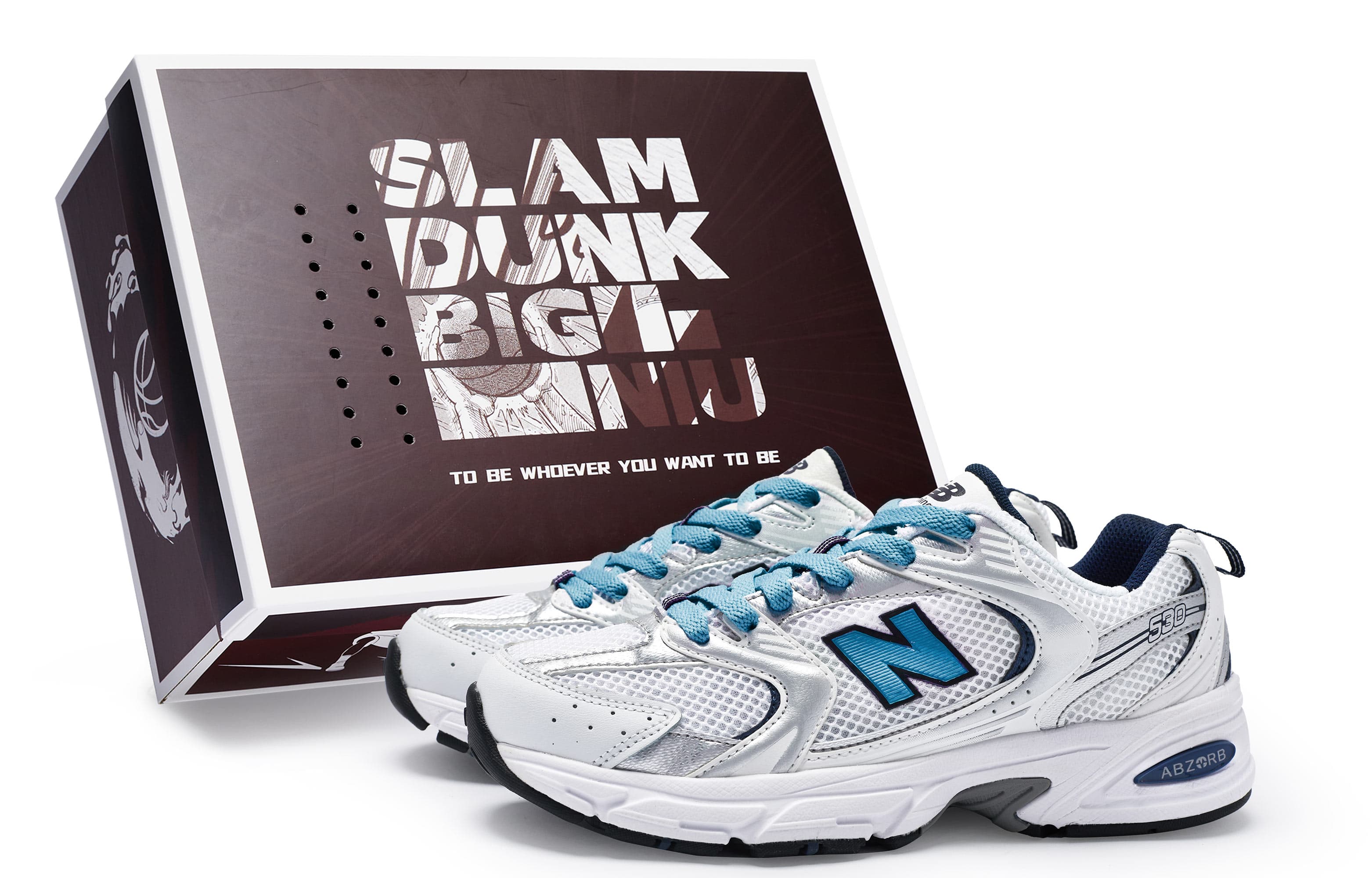 New Balance NB 530 Running Shoes Unisex Low-Top Lake Blue