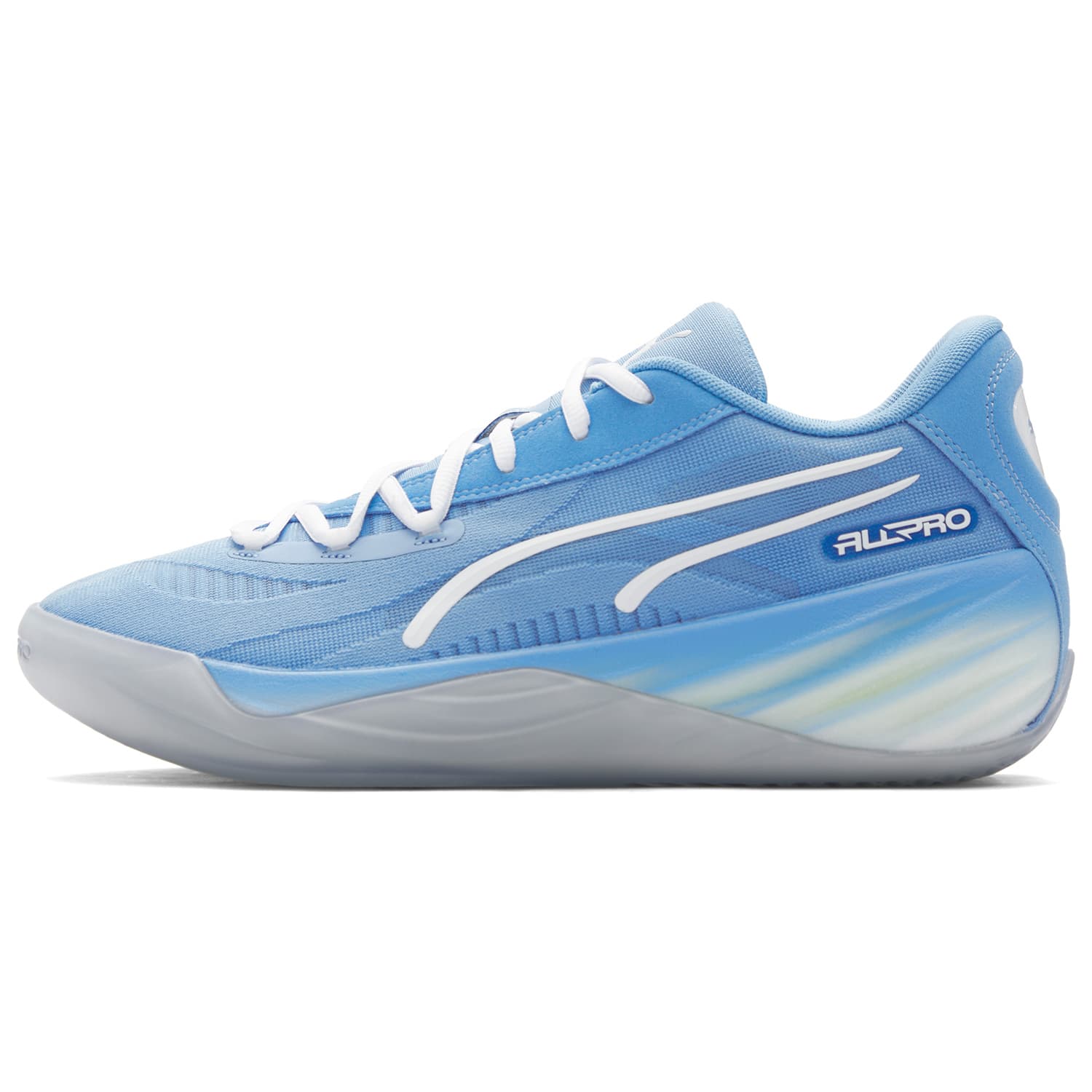 PUMA All-Pro Nitro Basketball Shoes Men Low-Top Blue