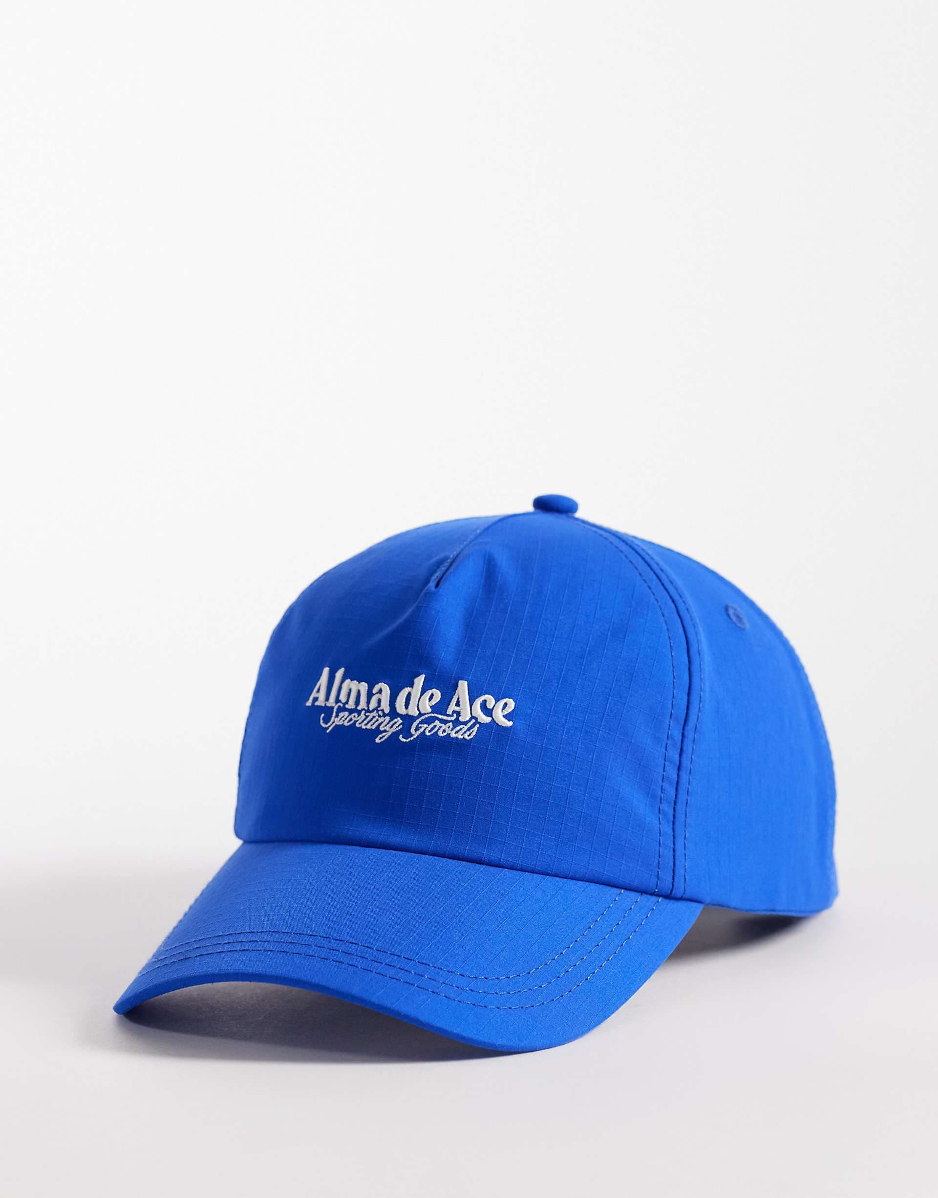 Alma De Ace sporting goods cap in blue